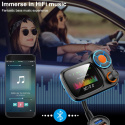 TRANSMITER SAMOCHODOWY FM T831 DUAL USB BLUETOOTH ŁADOWARKA QuickCharge 3.0