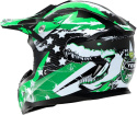 Kask motocyklowy Yema YM-211 rozmiar M 49-50cm quad cross dziecięcy