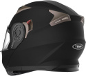 Kask motocyklowy Yema YM-925 rozmiar L czarny mat z szybą quad cross