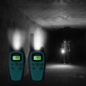 Krótkofalówki HUNICOM H-628 Walkie Talkie 2 sztuki 5km z latarką led