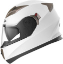 Kask motocyklowy Yema YM-829 rozmiar L BIAŁY z szybą quad cross