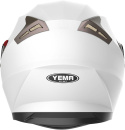 Kask motocyklowy Yema YM-829 rozmiar L BIAŁY z szybą quad cross