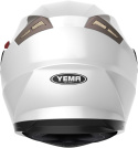 Kask motocyklowy Yema YM-925 rozmiar XL biały z szybą quad cross