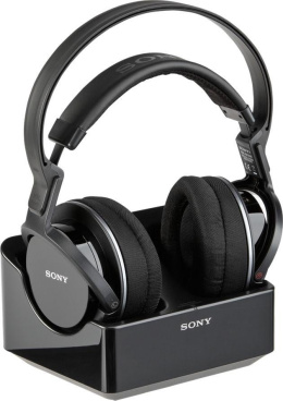Słuchawki bezprzewodowe nauszne Sony MDR-RF855RK system transmisji radiowej