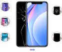 Wyświetlacz LCD ekran dotykowy zamiennik do iPhone 11 czarny zestaw