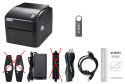 Termiczna drukarka etykiet termicznych kurierskich 4X6 Bluetooth+USB