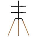 Drewniany Stojak Podłogowy Tripod na pod do Telewizora 32"-65" 40 kg