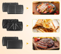 Opiekacz do kanapek toster 3w1 grill gofrownica 750W panini sandwich 