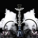 Shisha Szisza Fajka Wodna Bongo RMAN Hookah 2 węże Duża 53 cm