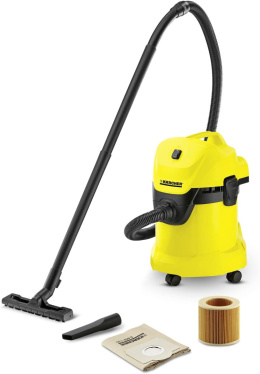 Odkurzacz warsztatowy przemysłowy KARCHER WD 3 1.629-821.0 1000W 17L