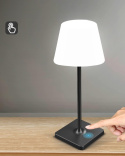 Lampka nocna USB LED biurkowa ściemnianie powerbank lampa zimny biały