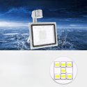 Reflektor zewnętrzny Lampa LED ‎Horypt 100W 6000K 10000lm Wodoodporny IP65