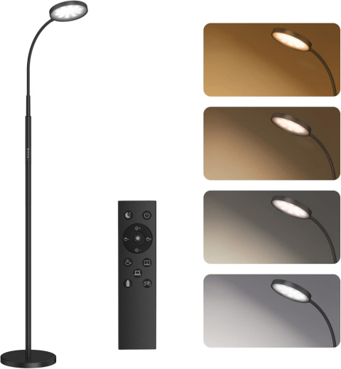 Lampa podłogowa stojąca LED SUNMORY 170cm 12W ściemniana pilot