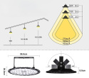 Lampa wisząca przemysłowa LED BAPRO D2-UFO220V-200W 6500K 21200LM IP44