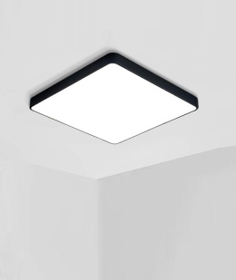 Lampa sufitowa plafon LED 60W 54x54cm pilot regulacja jasności RGB