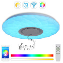 Lampa sufitowa plafon LED Horevo RGB głośnik bluetooth pilot aplikacja 24W