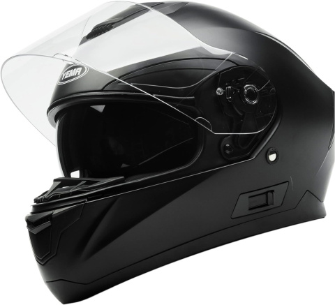 Kask motocyklowy Yema YM-831 rozmiar M czarny mat z szybą quad cross