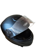 Kask motocyklowy Yema YM-831 rozmiar M czarny mat z szybą quad cross