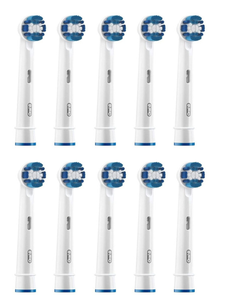 10 x Oral-B Precision Clean oryginalne główki koncówki do szczoteczki elektrycznej