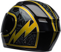 Bell Qualifier Unisex Adult Full Face Kask Uliczny M czarny złoty