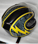 Bell Qualifier Unisex Adult Full Face Kask Uliczny M czarny złoty