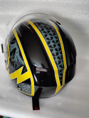 Bell Qualifier Unisex Adult Full Face Kask Uliczny M czarny złoty