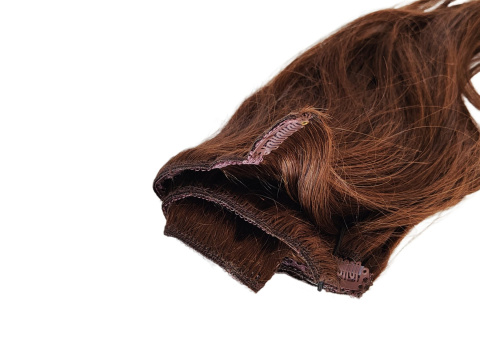 LaaVoo Dopinki do przedłużania włosów z klipsami włosy naturalne 40 CM 120 G Remy LaaVoo Dopinki do przedłużania włosów z klipsami włosy naturalne 40 CM 120 G Remy