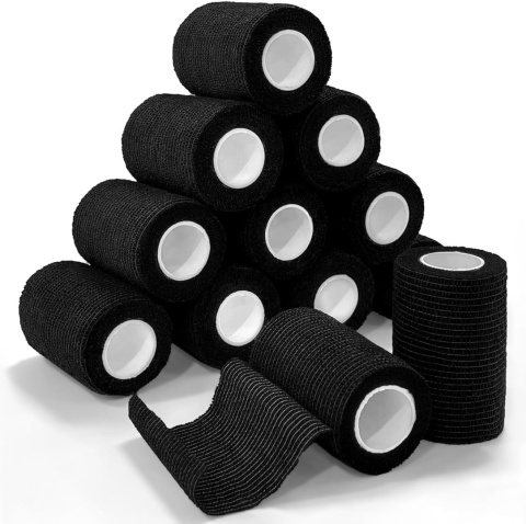 Plaster samoprzylepny COBOX 12 rolek 10 cm 4,5 m,sportowy bandaż kohezyjny Plaster samoprzylepny COBOX 12 rolek 10 cm 4,5 m,sportowy bandaż kohezyjny