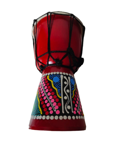 bębenek BĘBEN DJEMBE dla dzieci 20cm Bongo Kolorowo malowany bębenek BĘBEN DJEMBE dla dzieci 20cm Bongo Kolorowo malowany