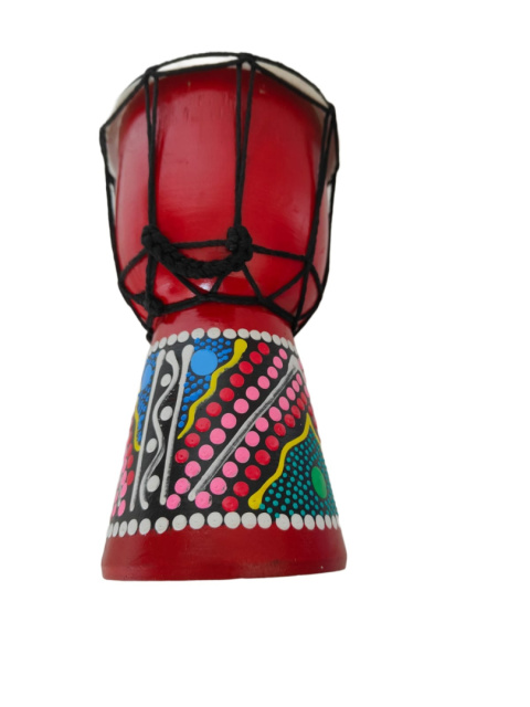 bębenek BĘBEN DJEMBE dla dzieci 20cm Bongo Kolorowo malowany bębenek BĘBEN DJEMBE dla dzieci 20cm Bongo Kolorowo malowany