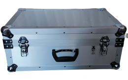 Twarda walizka aluminiowa futerał skrzynia Roadinger  30126201 do 25 kg 250 x 600 x 390 mm
