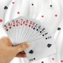 poker karty do gry złote srebrne 110 kart 2 talie gra karciana pvc poker karty do gry złote srebrne 110 kart 2 talie gra karciana pvc