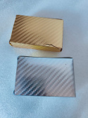 poker karty do gry złote srebrne 110 kart 2 talie gra karciana pvc poker karty do gry złote srebrne 110 kart 2 talie gra karciana pvc