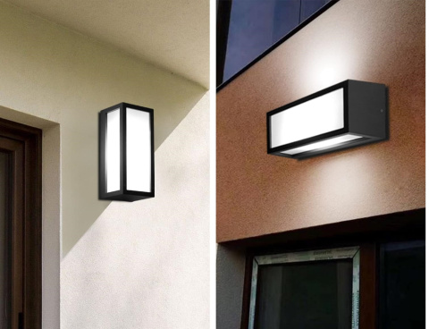 HLFVLITE Lampa Zewnętrzna LED 18W IP54 ANTRACYT SZARY Tarasowa 3000K HLFVLITE Lampa Zewnętrzna LED 18W IP54 ANTRACYT SZARY Tarasowa 3000K