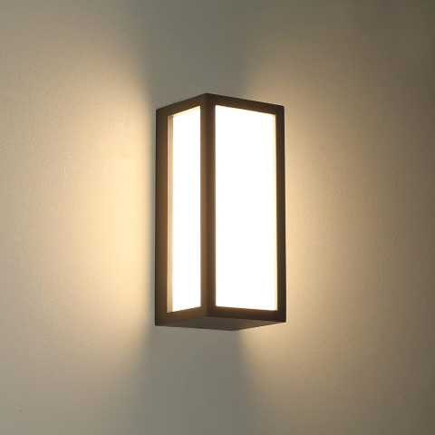 HLFVLITE Lampa Zewnętrzna LED 18W IP54 ANTRACYT SZARY Tarasowa 3000K HLFVLITE Lampa Zewnętrzna LED 18W IP54 ANTRACYT SZARY Tarasowa 3000K
