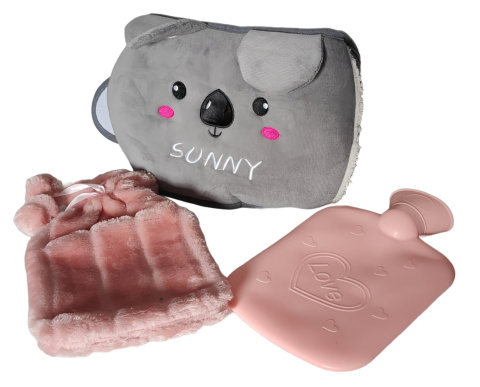Pas koala termofor z pokrowcem paskiem na talię GUMOWY W PLUSZOWYM POKROWCU MIŚ Pas koala termofor z pokrowcem paskiem na talię GUMOWY W PLUSZOWYM POKROWCU MIŚ
