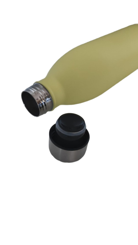 TERMOS butelka termiczna METALOWA ZÓŁTA 1000 ml do picia Blumtal Charles TERMOS butelka termiczna METALOWA ZÓŁTA 1000 ml do picia Blumtal Charles