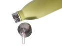 TERMOS butelka termiczna METALOWA ZÓŁTA 1000 ml do picia Blumtal Charles TERMOS butelka termiczna METALOWA ZÓŁTA 1000 ml do picia Blumtal Charles
