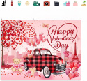 Tło fotograficzne do zdjęć walentynkowe miłość Happy Valentines Day 240 x 180 cm Tło fotograficzne do zdjęć walentynkowe miłość Happy Valentines Day 240 x 180 cm