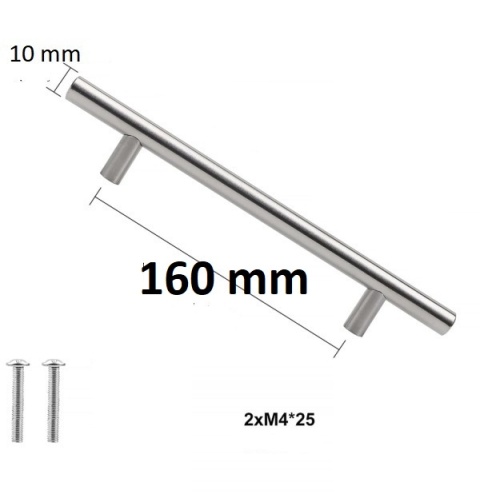 Uchwyt meblowy 20szt Srebrny 250 mm + wkręty rączka mebli szafy szuflady Uchwyt meblowy 20szt Srebrny 250 mm + wkręty rączka mebli szafy szuflady