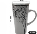ceramiczny duży kubek MUXUE drzewo 500 ml ceramiczny duży kubek MUXUE drzewo 500 ml