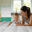 Toper materac nawierzchniowy nakladka na łóżko MightySoft 190x137x10 cm