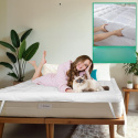 Toper materac nawierzchniowy nakladka na łóżko MightySoft 190x137x10 cm