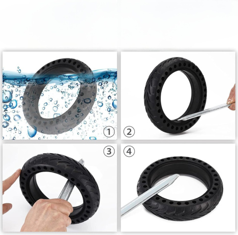 OUXI Xiaomi M365 opona koło zapasowe 8,5 cala Mijia M365 Pro OUXI Xiaomi M365 opona koło zapasowe 8,5 cala Mijia M365 Pro