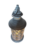 lampa latarnia latarenka z żarówką diody led lampion METALOWA OZDOBA STOŁOWA OGRODOWA lampa latarnia latarenka z żarówką diody led lampion METALOWA OZDOBA STOŁOWA OGRODOWA