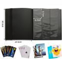Album na karty 360 szt czarny do Pokemon MTG NBA piłkarskie kolekcjonerskie Album na karty 360 szt czarny do Pokemon MTG NBA piłkarskie kolekcjonerskie