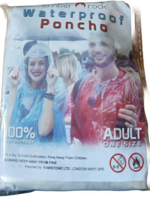 Ember Rock płaszcz przeciwdeszczowy Wodoodporne poncho okrycie wierzchnie ochronne Ember Rock płaszcz przeciwdeszczowy Wodoodporne poncho okrycie wierzchnie ochronne
