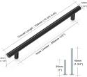 uchwyt meblowy rączka do mebli szafy szuflady 15 szt 320 mm uchwyt meblowy rączka do mebli szafy szuflady 15 szt 320 mm
