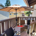 uchwyt na parasol na balustradę taras stół STOJAK NA BALKON uchwyt na parasol na balustradę taras stół STOJAK NA BALKON