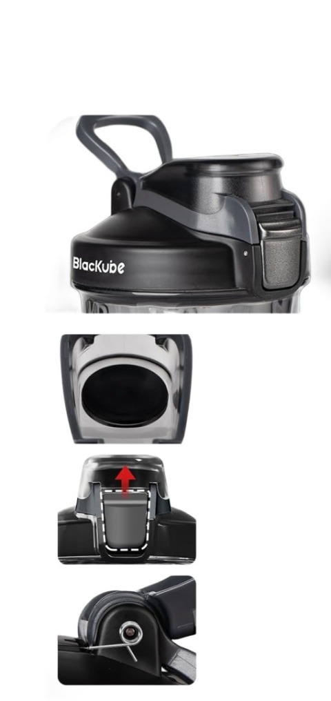 Blackube Electric Shaker do koktajli proteinowych mieszadło mikser akumulator Blackube Electric Shaker do koktajli proteinowych mieszadło mikser akumulator